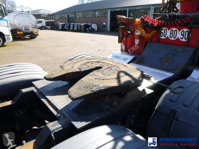 Lastbil Scania 580 6x4 Euro 6 + Jonsered 2850...