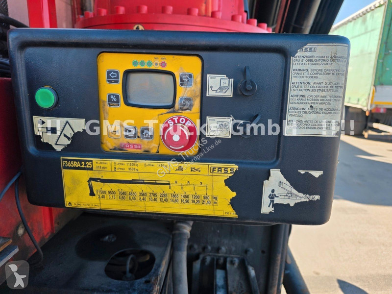 شاحنة MAN TGS / 8X4 / 28m Kran Fassi 365 + Flyjib