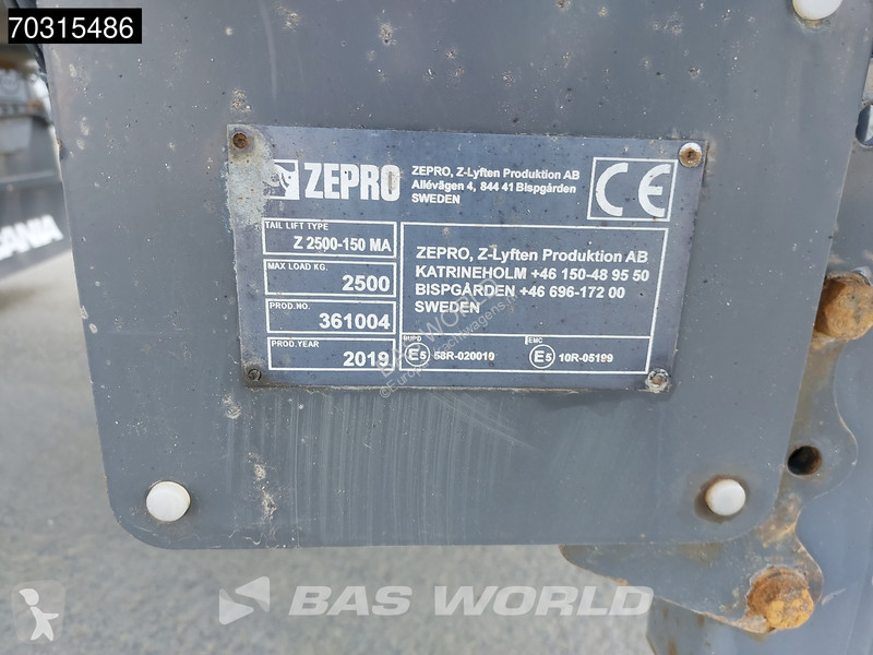 شاحنة Scania P500 P 6X2 Full Air Zepro 2500kg...