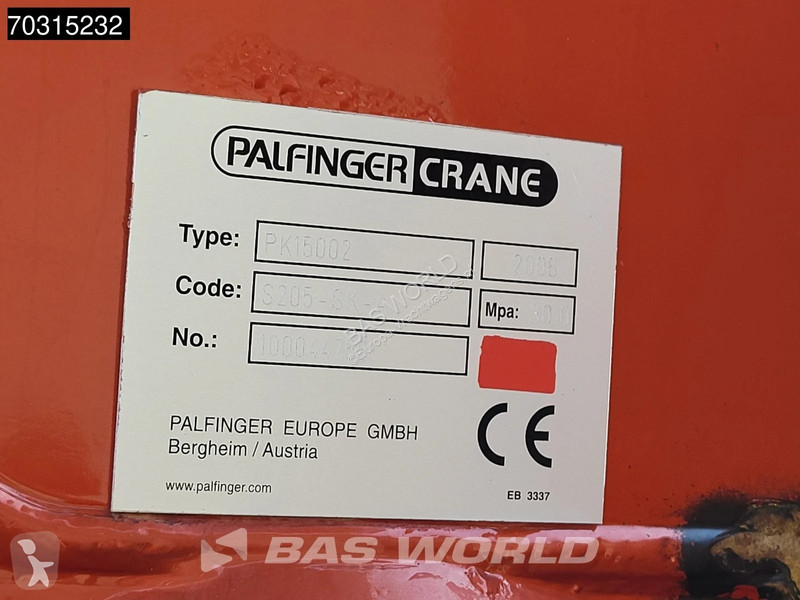 شاحنة Volvo 750 8X2 Palfinger PK15002 Kran...