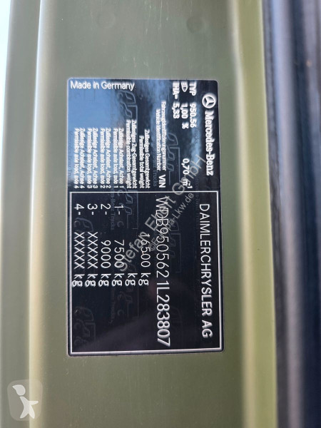 شاحنة Mercedes 1829 A 4x4 Klima Standheizung 3...
