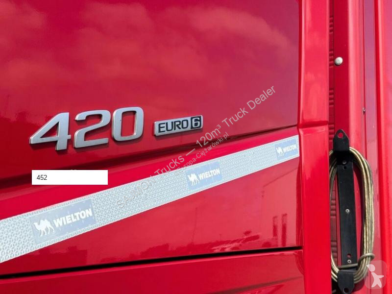 شاحنة مقطورة Volvo 420 / ZESTAW TANDEM 120M3 /...