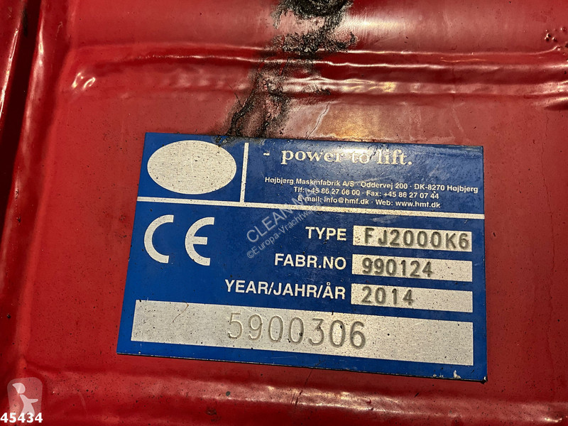 شاحنة Mercedes 3251 8x4 Euro 6 Retarder HMF 85...