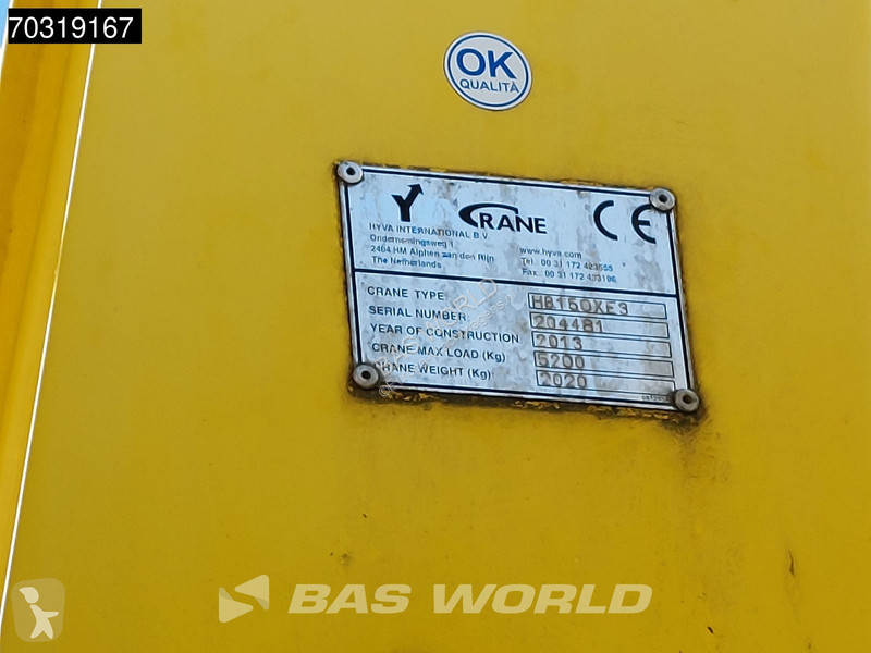 شاحنة Iveco 180E250 4X2 HYVA HB.150XE3 Kran...