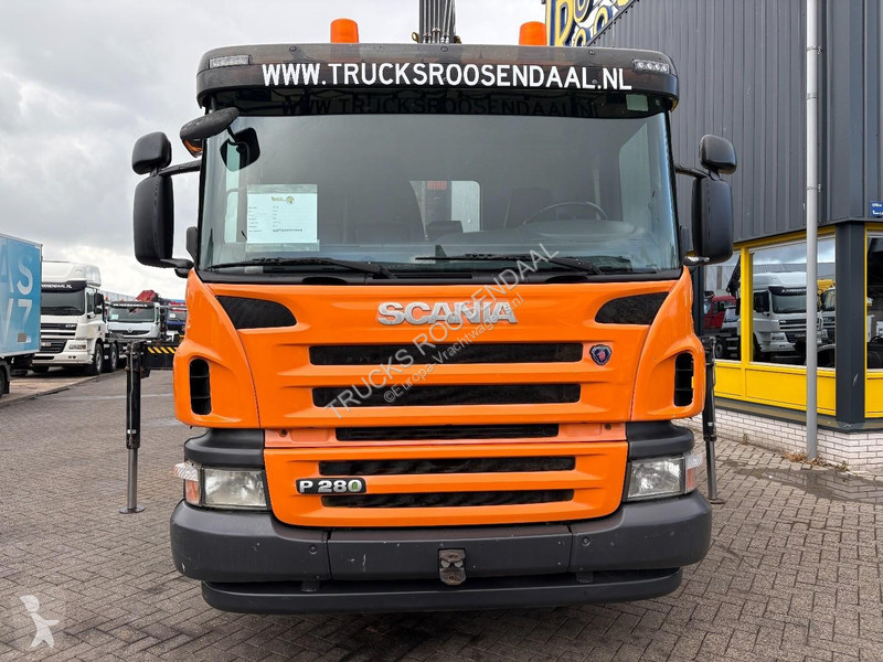 شاحنة Scania P280 + HIAB 111BS-2 DUO + 6X2 +...