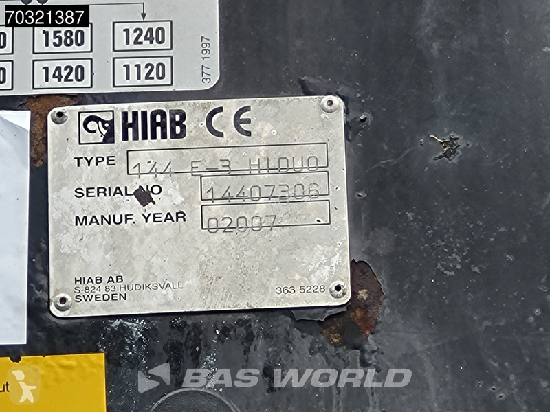 شاحنة Volvo 320 4X2 HIAB 144 E-3 HIDUO Crane...