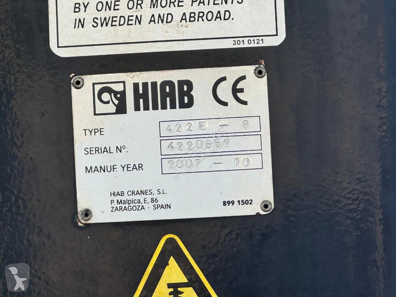 شاحنة DAF 85360 8x2 + HIAB 422E8 + REMOTE CONTROL