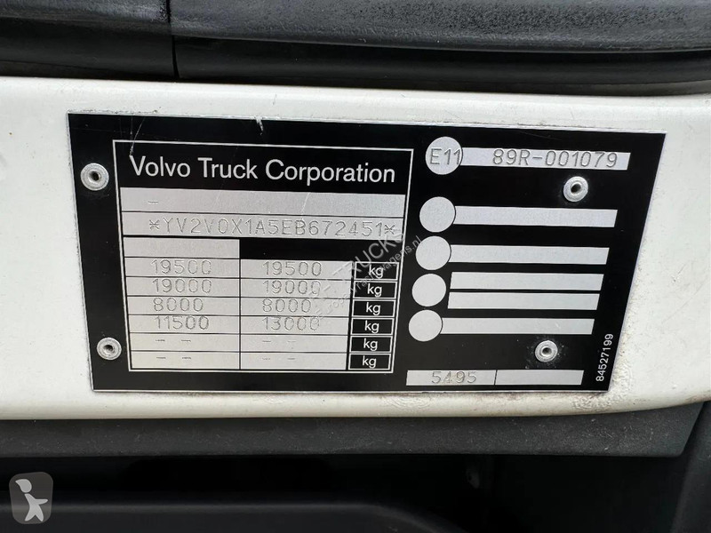 شاحنة Volvo 250 4X2 - EURO 6 + THERMOKING...
