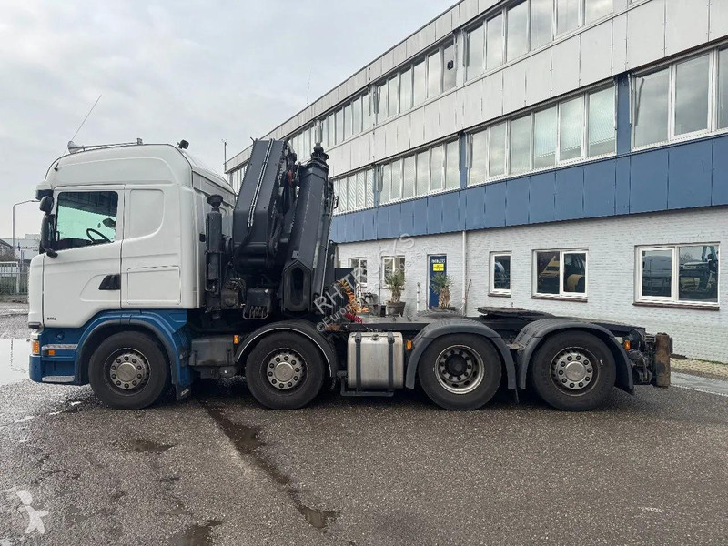 شاحنة Scania G450 8X2 EURO 6 HIAB 855-6 +...