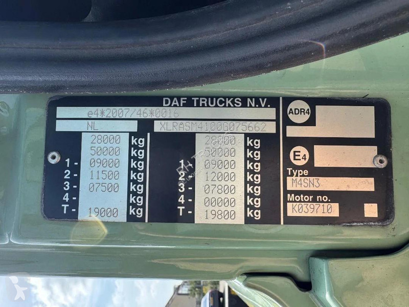 شاحنة DAF 440 6X4 EURO 6 + HIAB 422EP-5 HIPTO +...