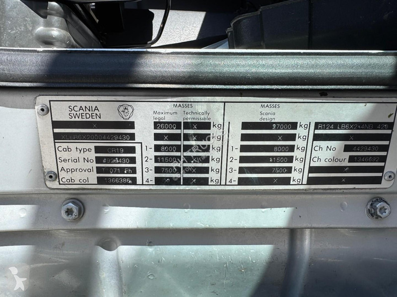شاحنة Scania 124L 420 SHOWROOM / DEMO / BEURSWAGEN