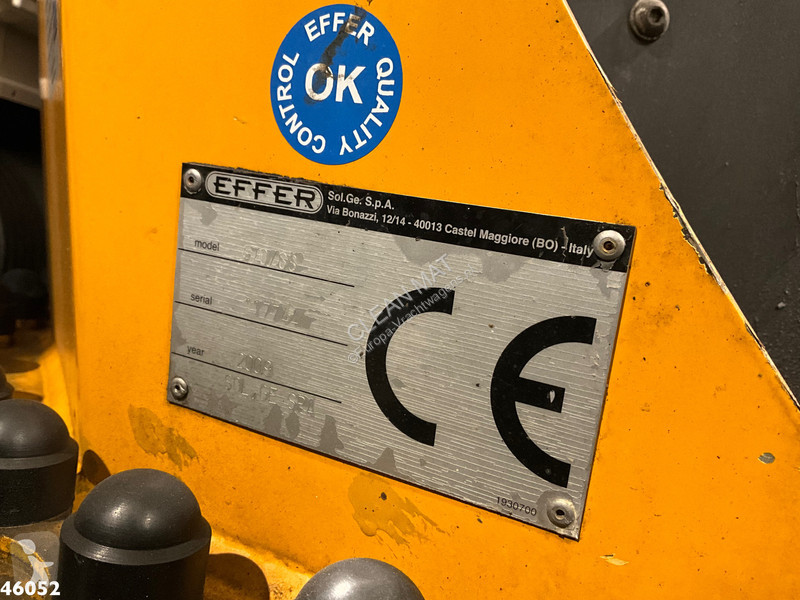 Kamion MAN TGS 8x4 Effer 47 Tonmeter laadkraan...