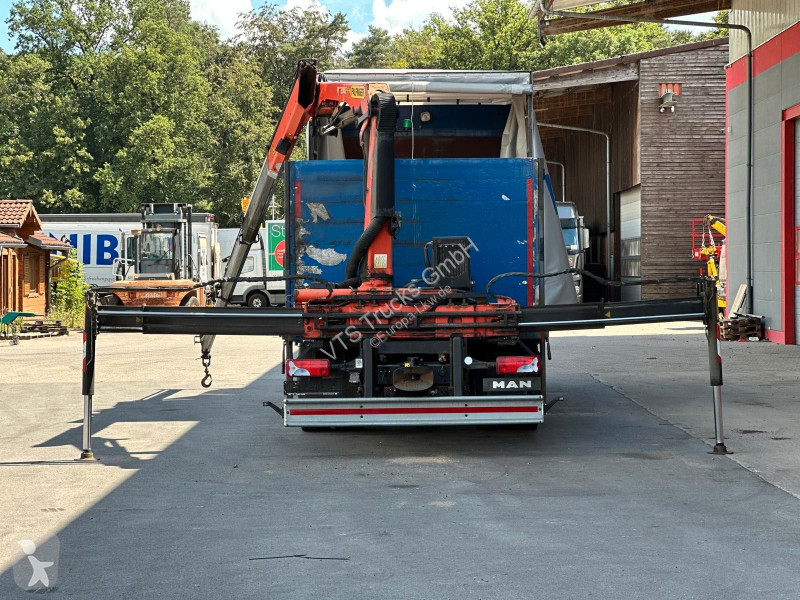 شاحنة MAN 18.340 4x2 BL Curtainsider/PALFINGER...