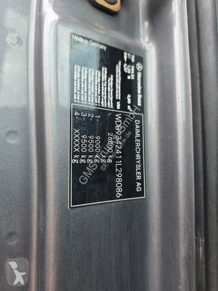 Lastbil Mercedes 2860 V8 6X4 / wechsel...