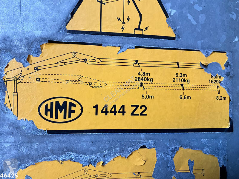 Kamion Scania 320 HMF 14 Tonmeter Z-kraan Just...