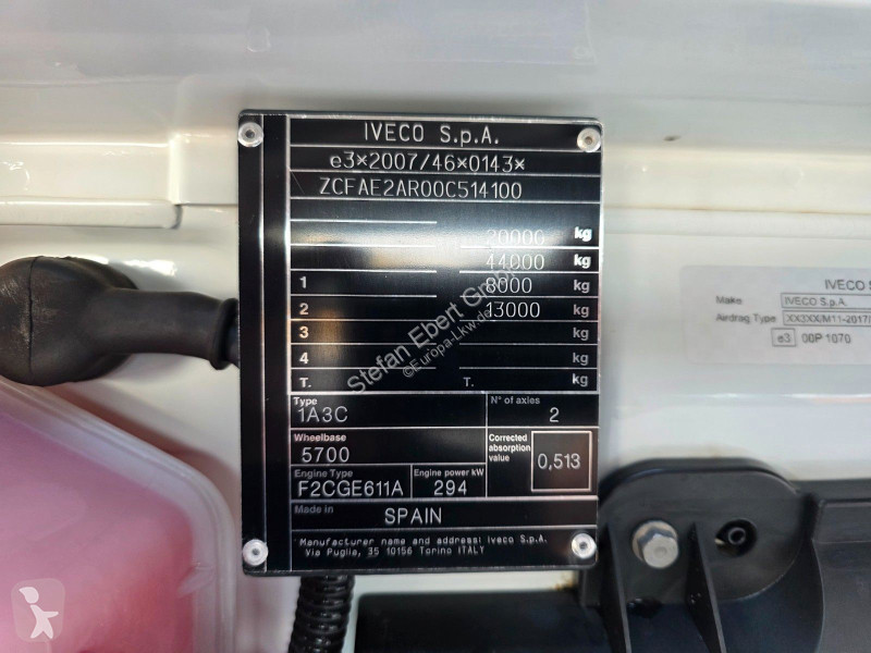 شاحنة Iveco S-Way AD190S40/P LBW Bär 2.000kg...