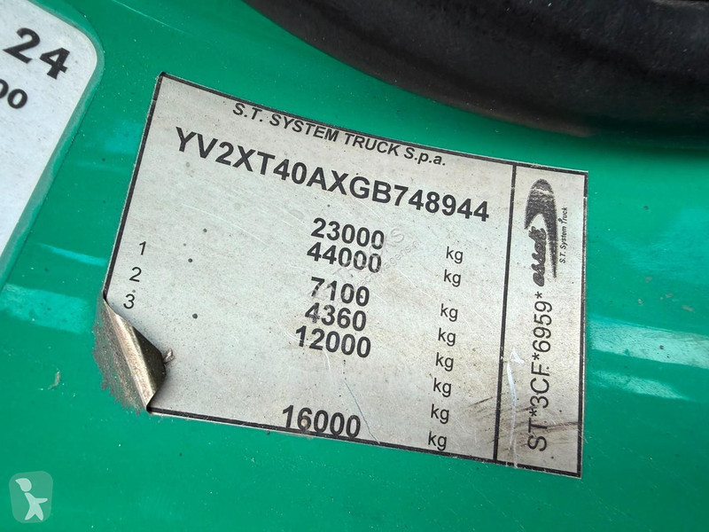 شاحنة Volvo 500 6X2 EURO 6 - ROLFO GEMINI + GS...