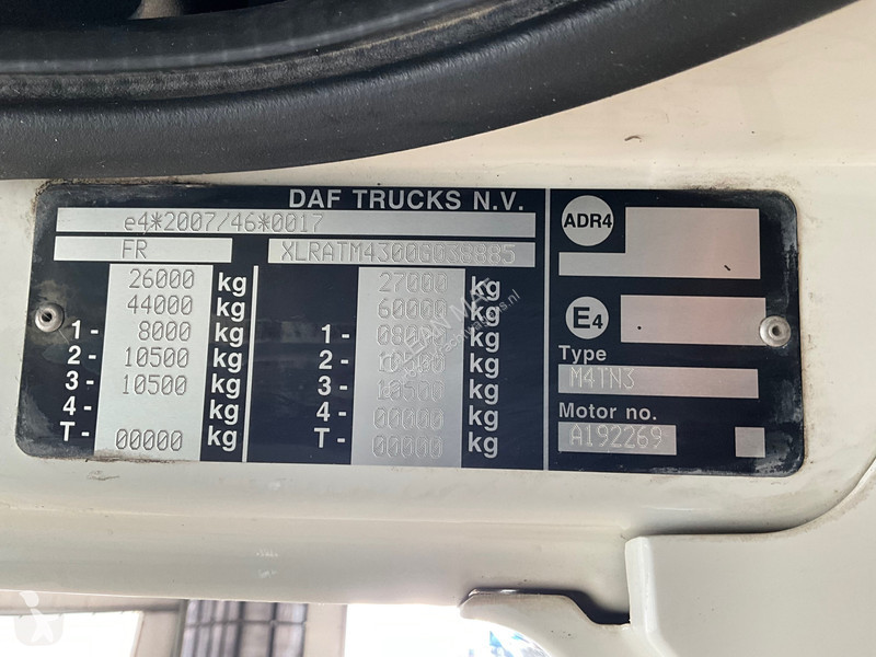 شاحنة DAF CF 460 6x4 Euro 6 Marrel 20 Ton...