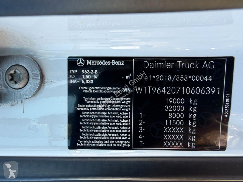 Camion Mercedes 1832 AK 4x4 Fassi F120B.1.23 E...