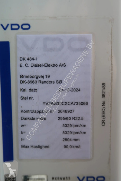 شاحنة Volvo 500 4 Floors Menke Janzen Combi...