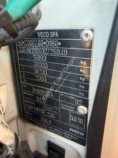 شاحنة Iveco ML160E32/P LBW Bär 1.500kg Abbiegeassi