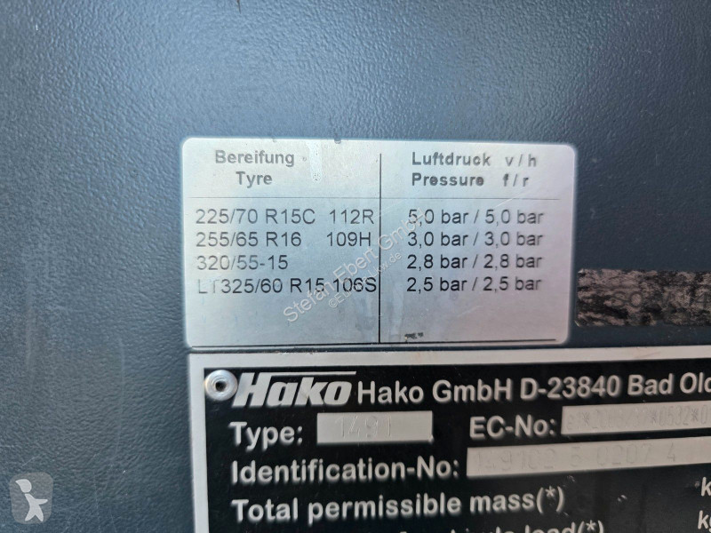 آلة لصيانة الطرق Hako Citymaster 1600 Klima Kamera