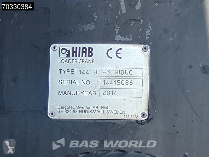 شاحنة DAF 460 8X2 HIAB 144 B-3 HIDUO Crane kran...