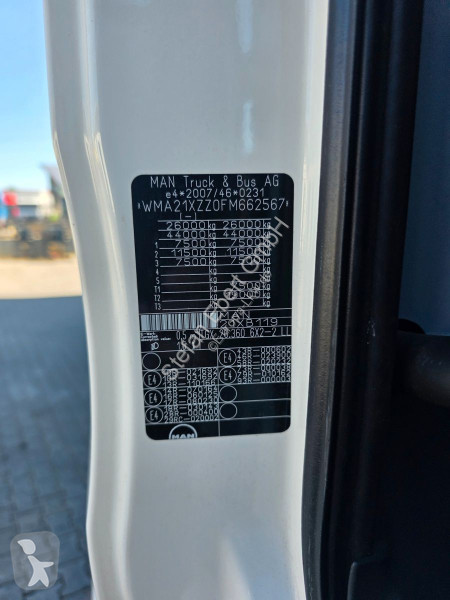 Camión MAN TGX 6x2-2 LL BDF Fahrschule 5 Sitze AHK
