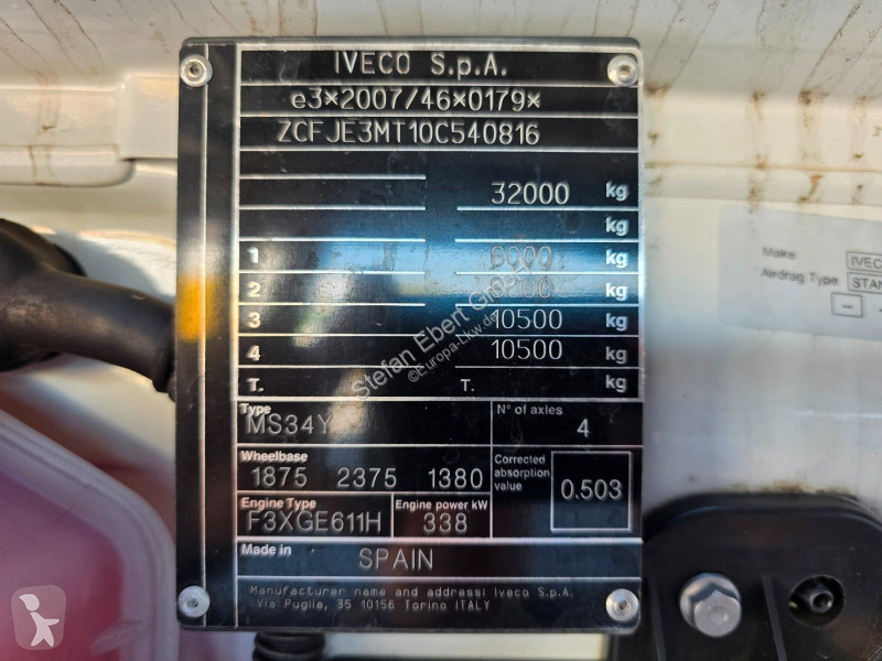 شاحنة Iveco XWay AD320X46BZ OFF 8x4 Hiab...