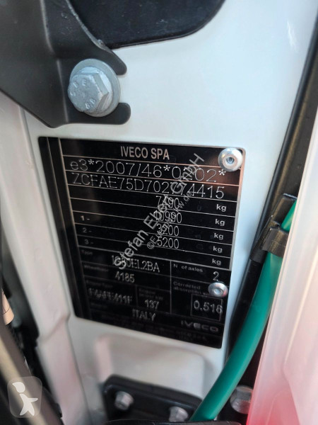 Camión Iveco ML75E19/P LBW Spoiler Klima 3 Sitze