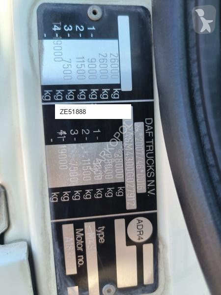 Vrachtwagen DAF CF410/ FIRANKA/ 6x2/ EURO 6/...