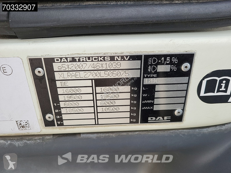 Camion DAF 260  4X2 APK 02-2027 16t 2.000Kgs...