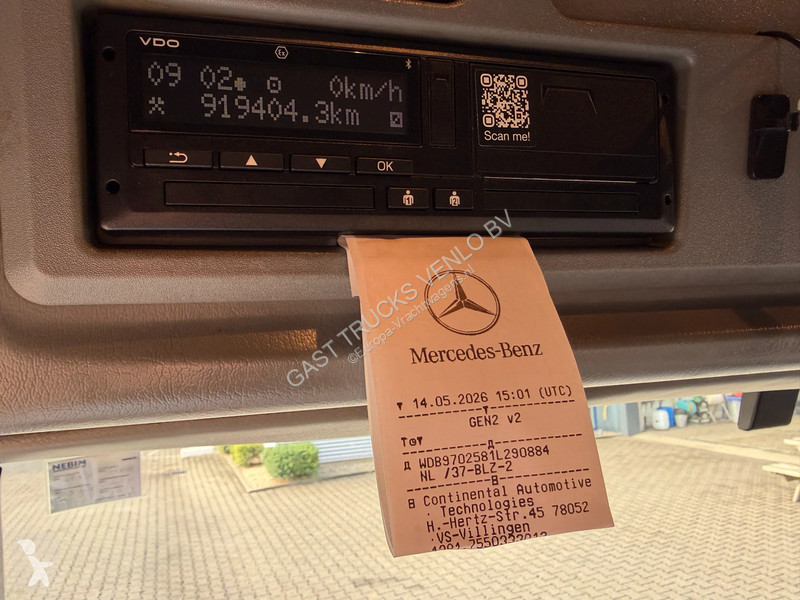 Teherautó Mercedes 1229 L Huifzeil met Borden /...