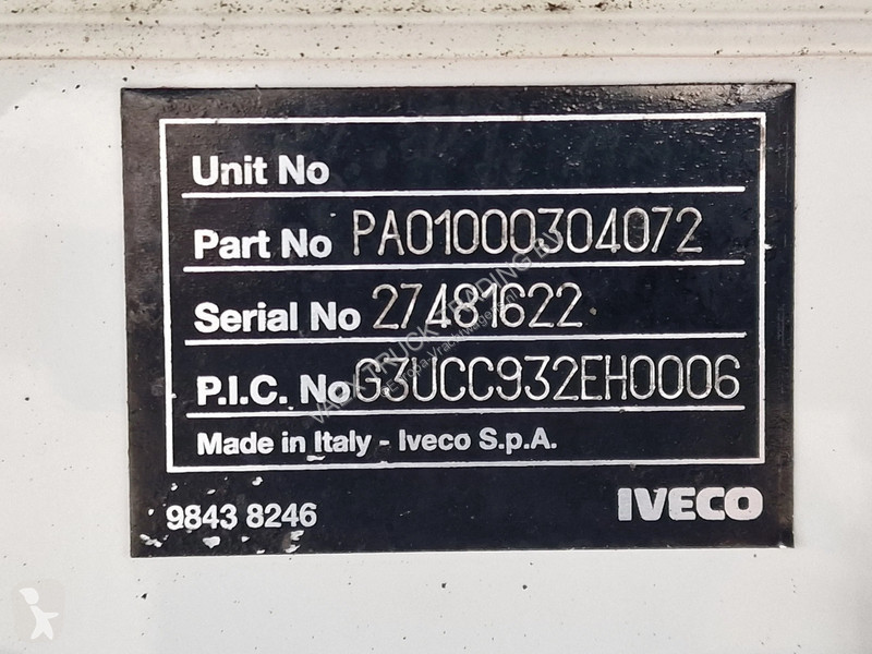 Teherautó Iveco 160.280 4x2 - Box with...