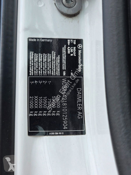 Camião Mercedes 3343 AK 6x6 Meiller