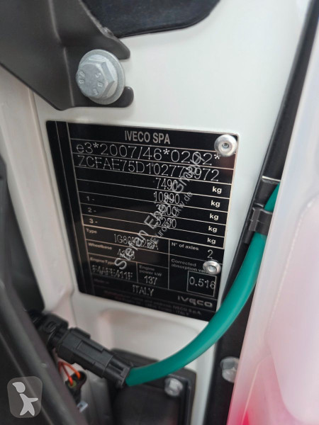 Camion Iveco ML75E19/P LBW 1.000kg 3 Sitze Klima