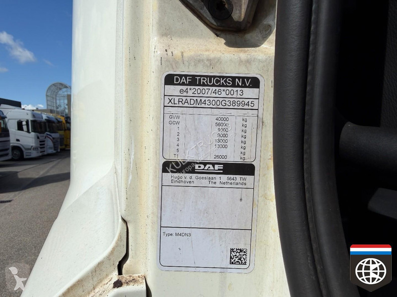 شاحنة DAF 10X4 MIDLIFT Steel-sprung - Insulated...