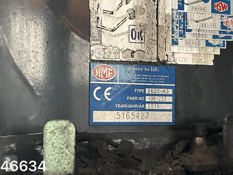 Kamion MAN TGS 8x4 Euro 6 HMF 26 Tonmeter...