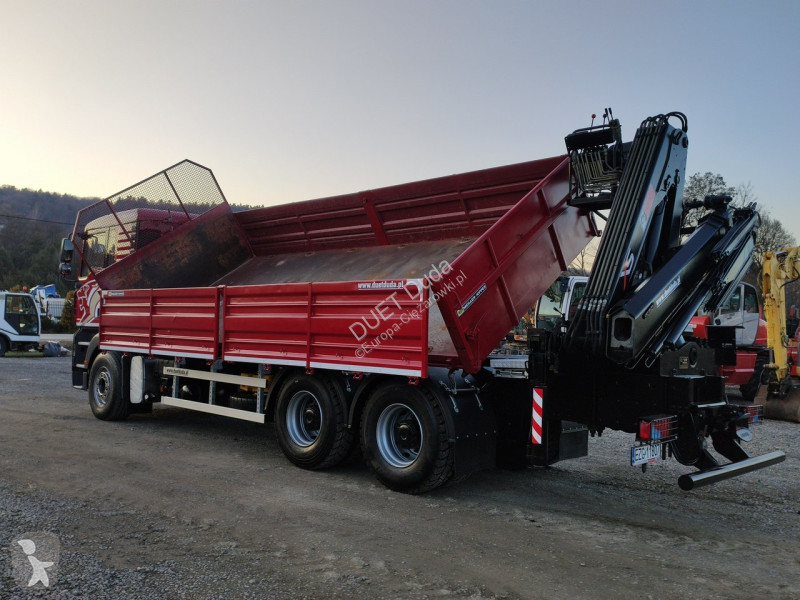 Camión MAN Man 6x4 HDS HIAB 166 B-3 DUO...