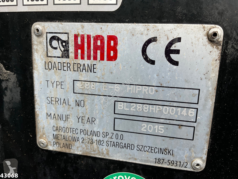 Camion Mercedes 3251 8x4 Euro 6 Hiab 28...