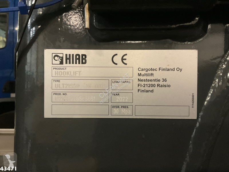 Lastbil DAF N XD 450 Hiab 23 Tonmeter laadkraan
