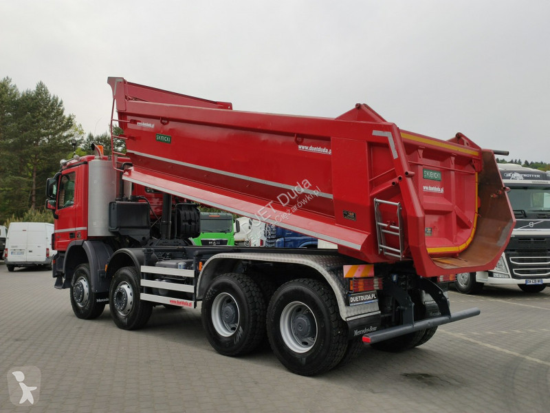 Camion Mercedes 4141 8x6 Wywrot SKIBICKI...