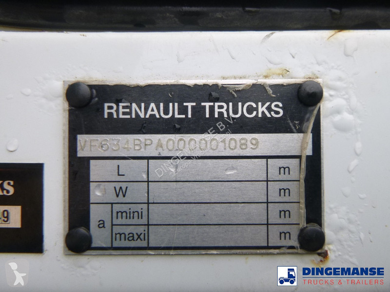 Kamion Renault 380 DXI 4x4 Euro 5 chassis + PTO