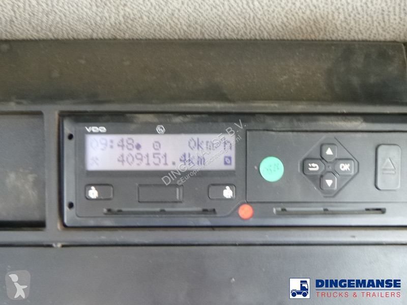 Camion DAF 75310 6x4 RHD tipper + HMF 1144 K-1...