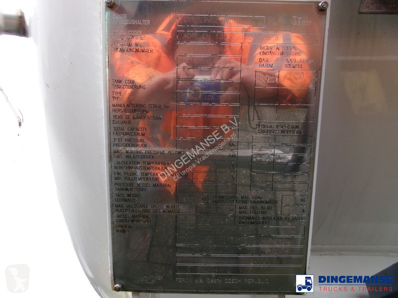 Camion Scania 320 6X2 RHD Argon gas tank 13.2 m3