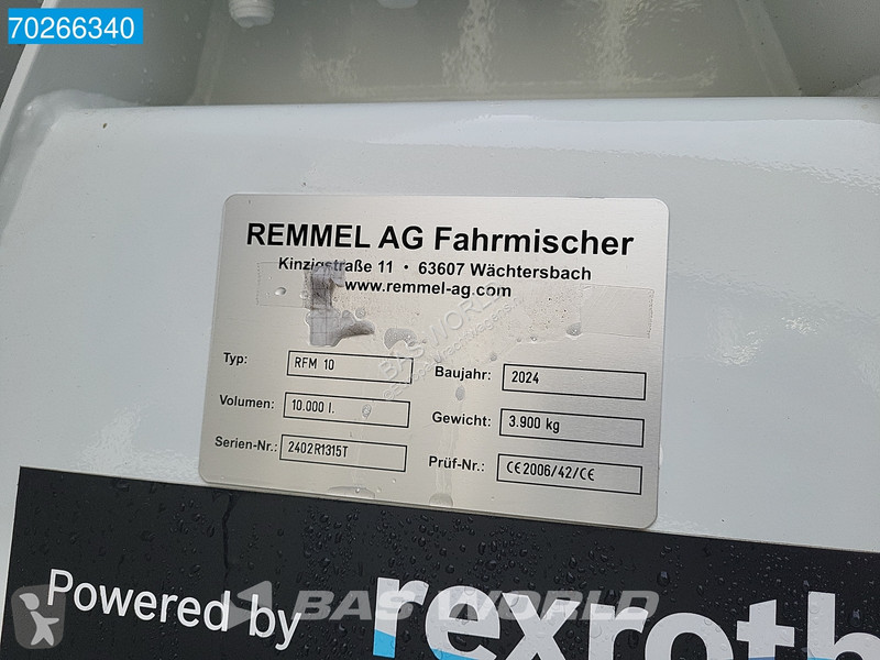 Camión Mercedes 4140 8X4 NEW! 10m3 Remmel...