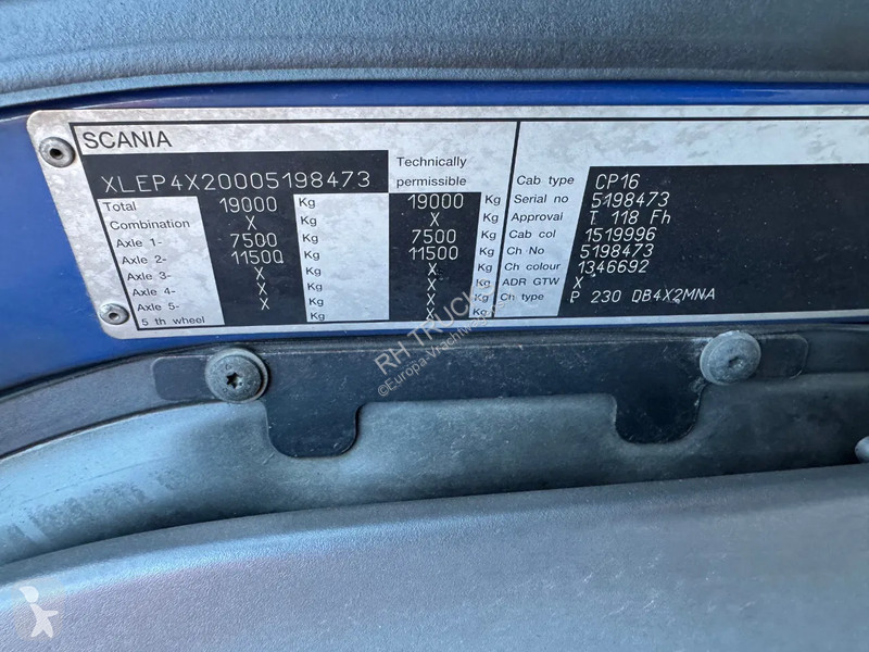 Kamion Scania P230 4X2 - EURO 4 + CARRIER SUPRA...