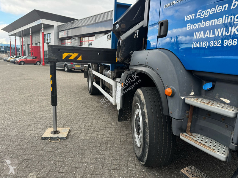 Traktor MAN TGM 18-290 4x4 Kraan met Open...