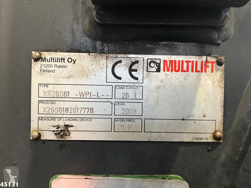 Camion Scania 380 8x4 Euro 5 Hiab 21 Tonmeter...
