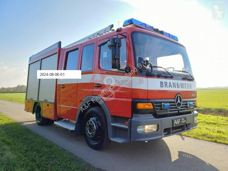 Kamion Mercedes 1225 Ziegler Brandweer,...